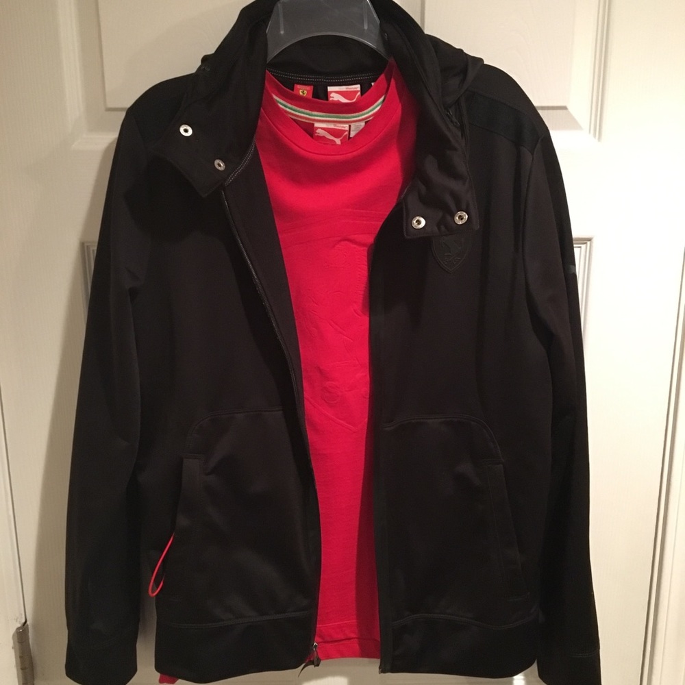 Scuderia Ferrari Puma Hooded Sweat Jacket